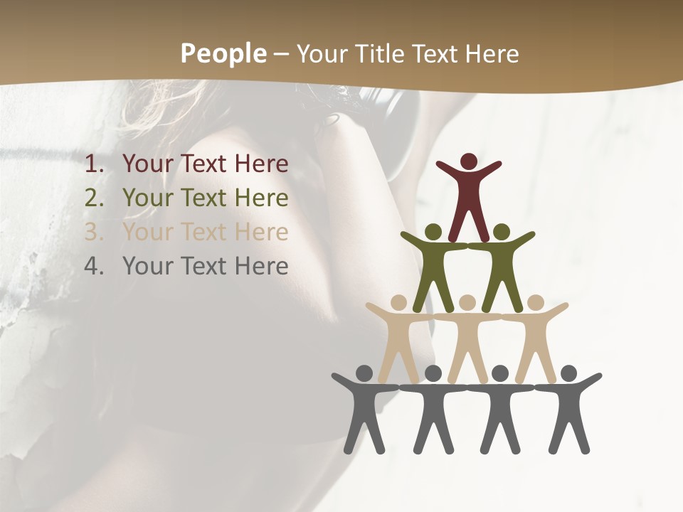 Slum Beauty European PowerPoint Template