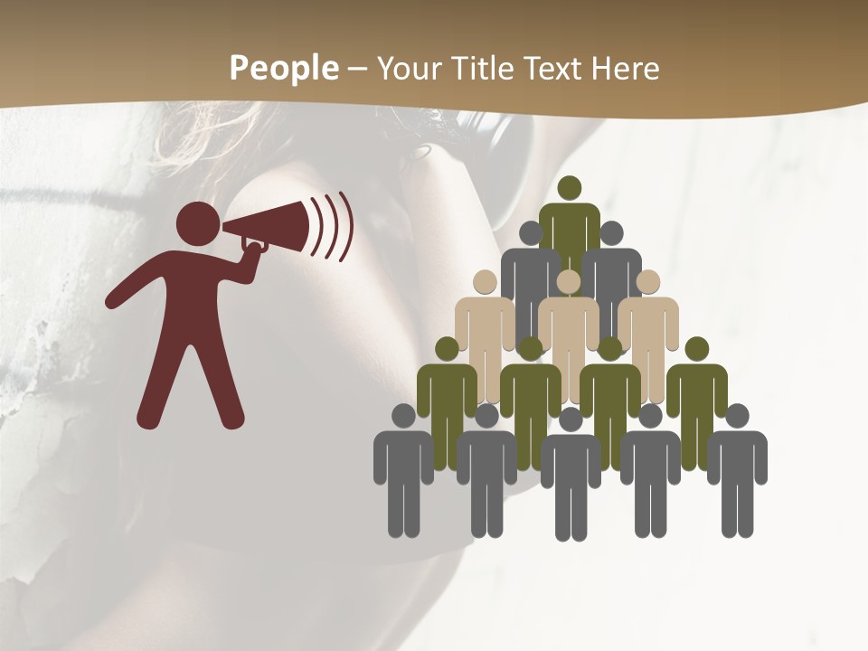 Slum Beauty European PowerPoint Template