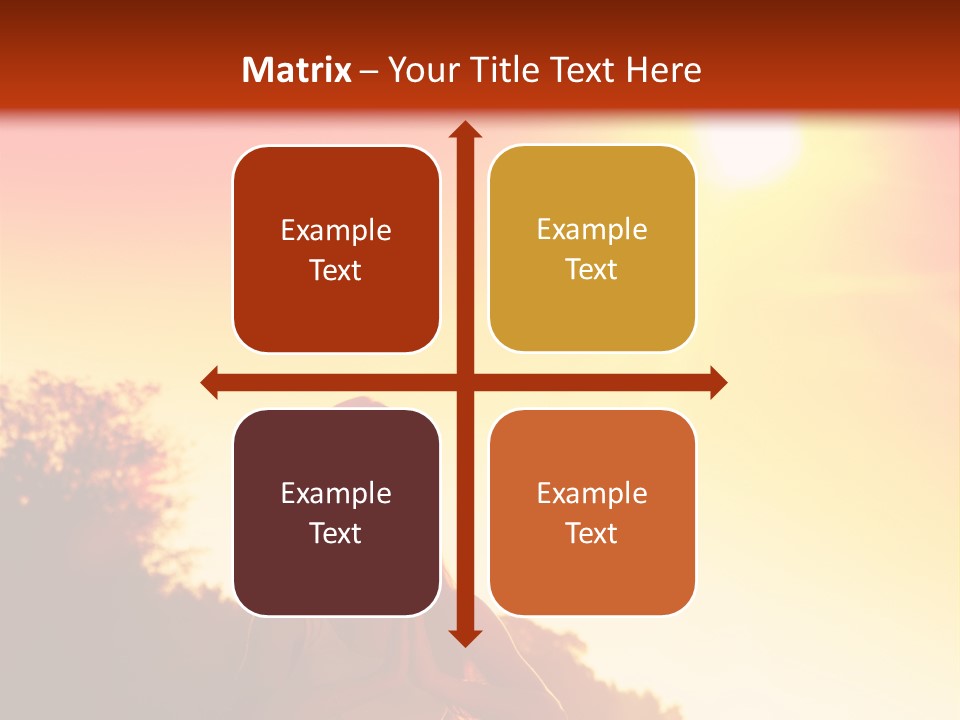 Outdoors Life Relaxation PowerPoint Template