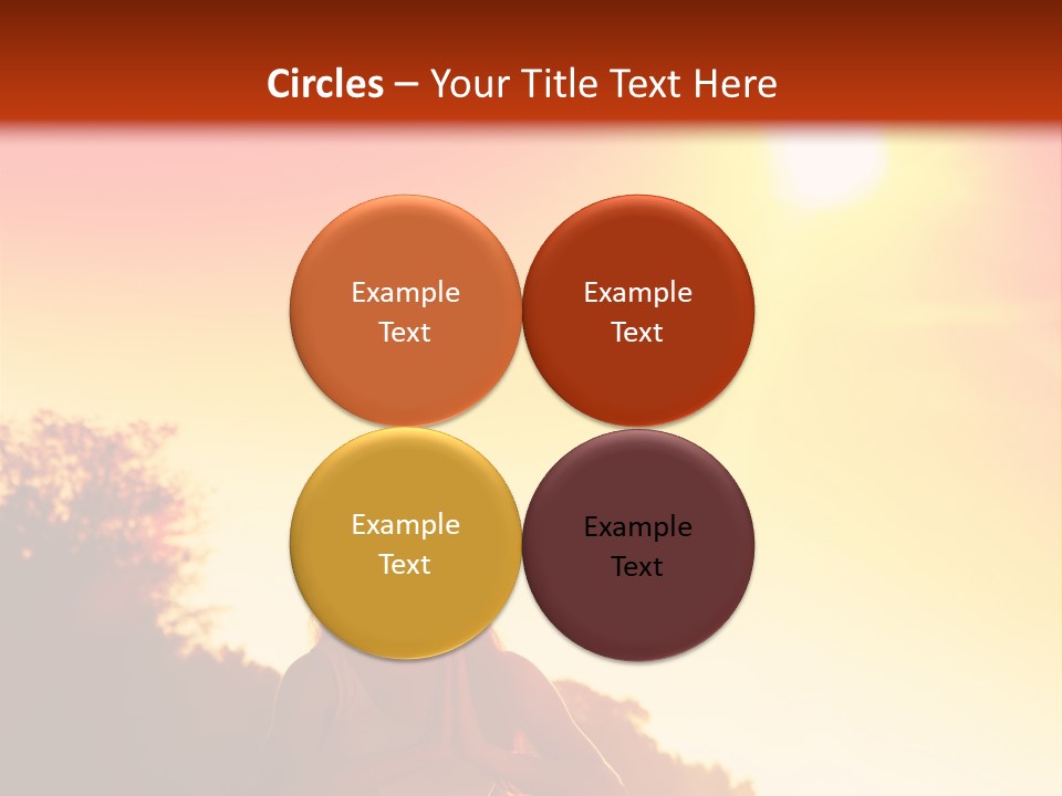Outdoors Life Relaxation PowerPoint Template