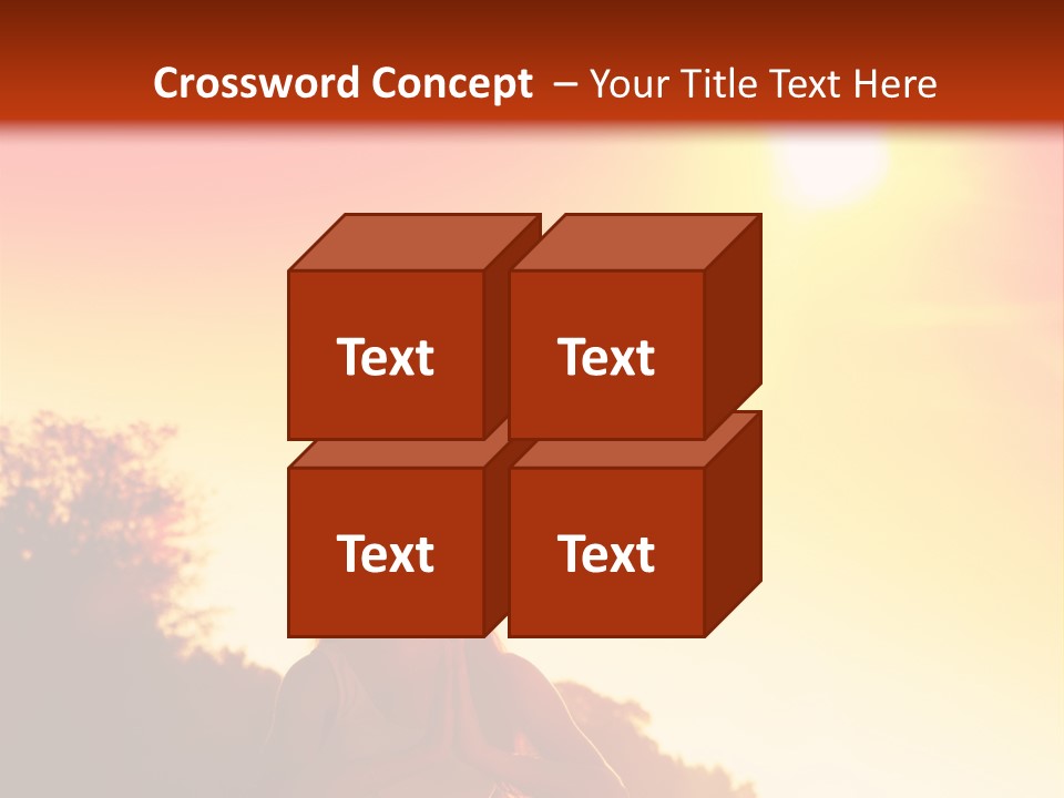 Outdoors Life Relaxation PowerPoint Template