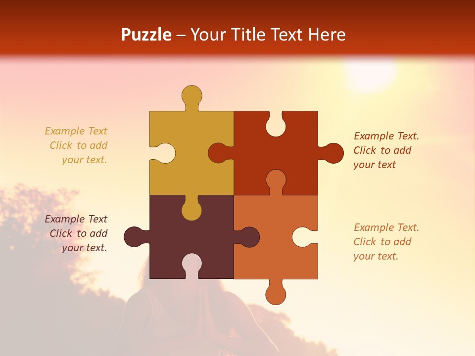 Outdoors Life Relaxation PowerPoint Template