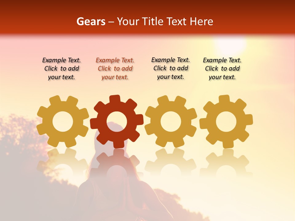 Outdoors Life Relaxation PowerPoint Template