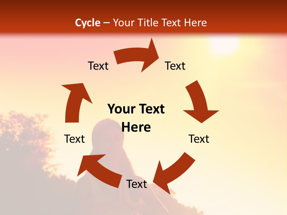 Outdoors Life Relaxation PowerPoint Template