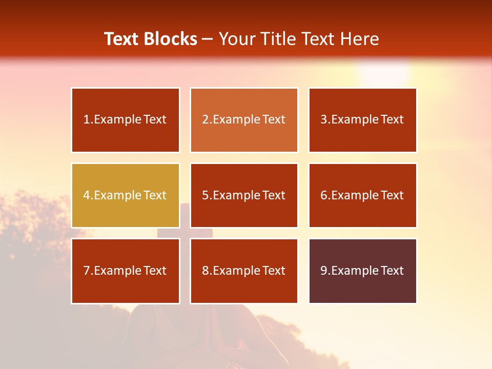 Outdoors Life Relaxation PowerPoint Template