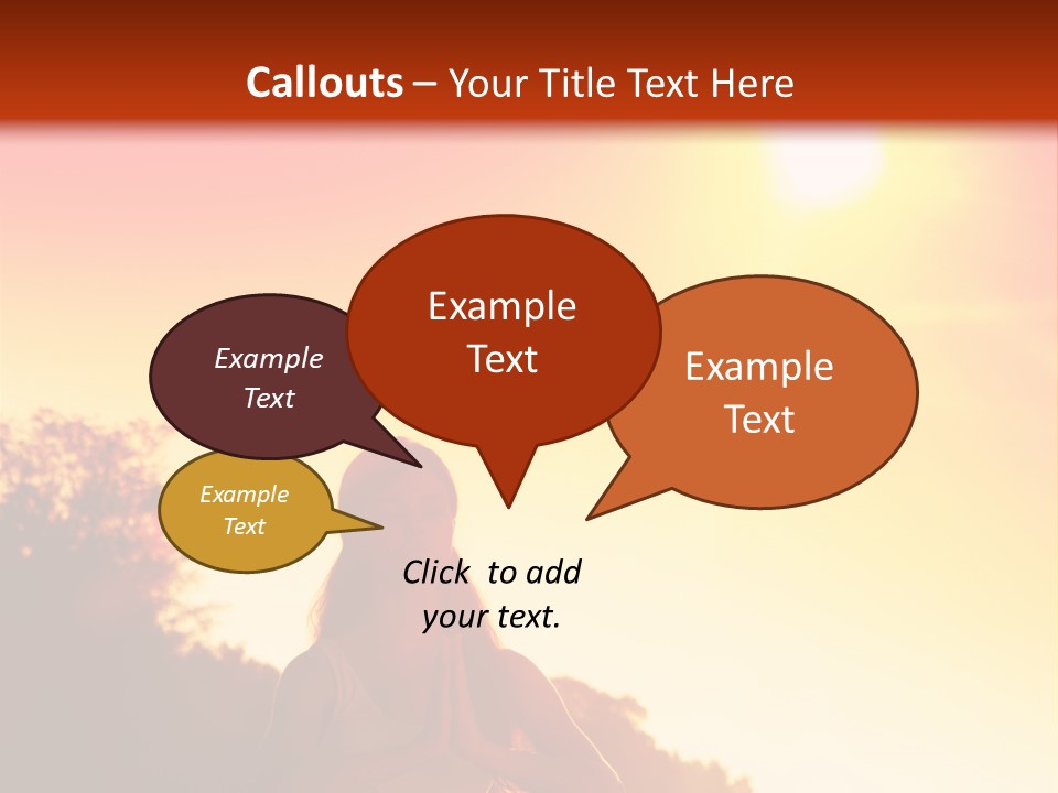 Outdoors Life Relaxation PowerPoint Template