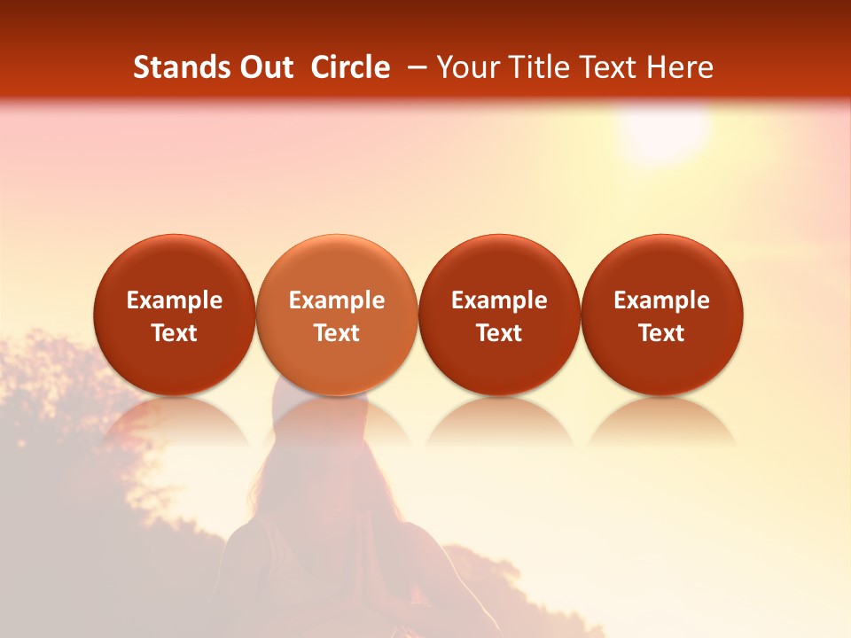 Outdoors Life Relaxation PowerPoint Template