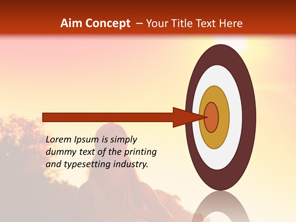 Outdoors Life Relaxation PowerPoint Template