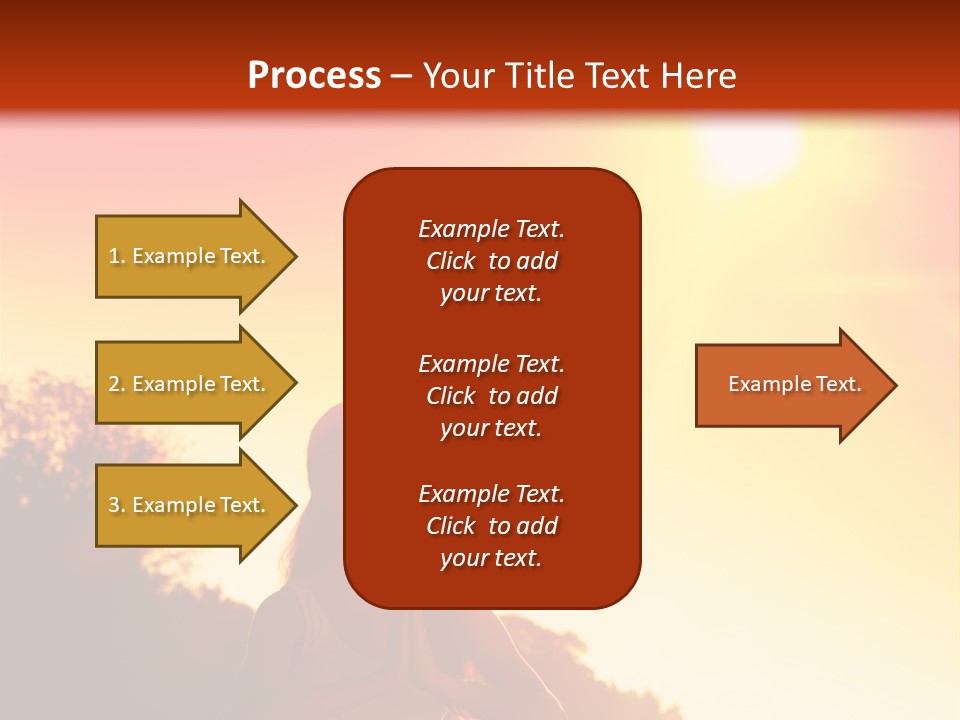 Outdoors Life Relaxation PowerPoint Template