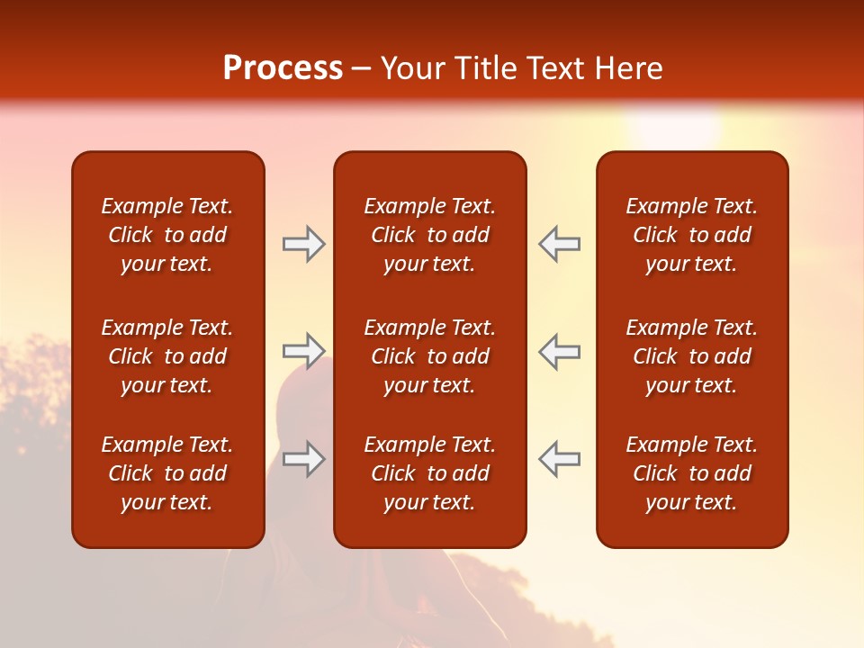 Outdoors Life Relaxation PowerPoint Template