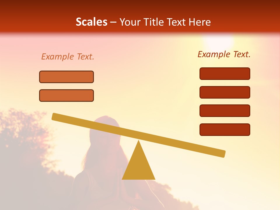 Outdoors Life Relaxation PowerPoint Template