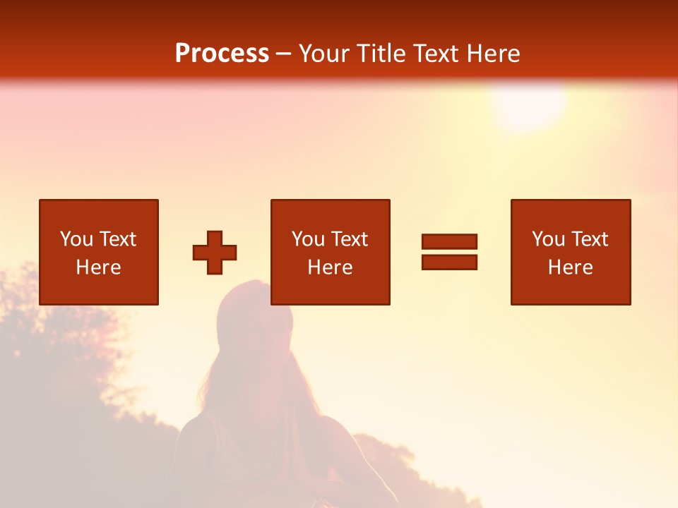 Outdoors Life Relaxation PowerPoint Template