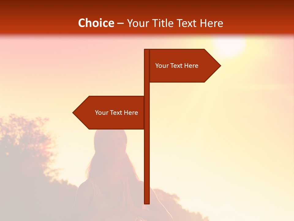 Outdoors Life Relaxation PowerPoint Template
