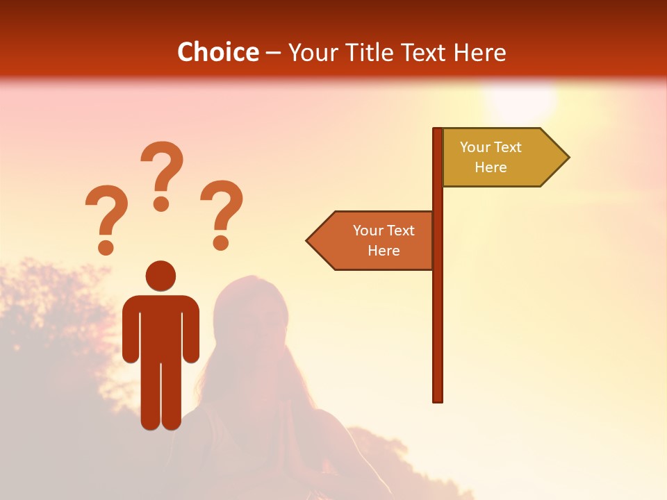 Outdoors Life Relaxation PowerPoint Template