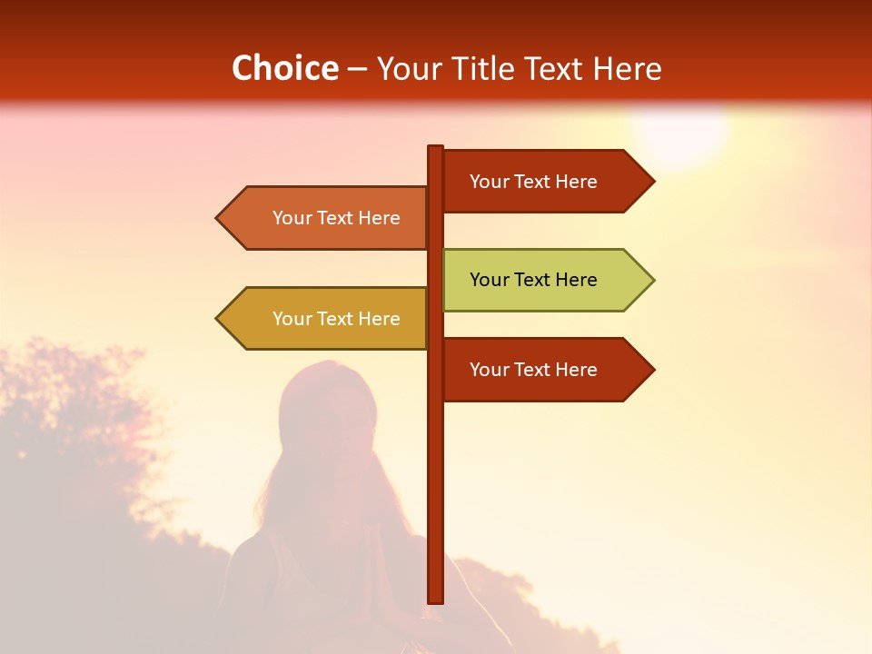 Outdoors Life Relaxation PowerPoint Template