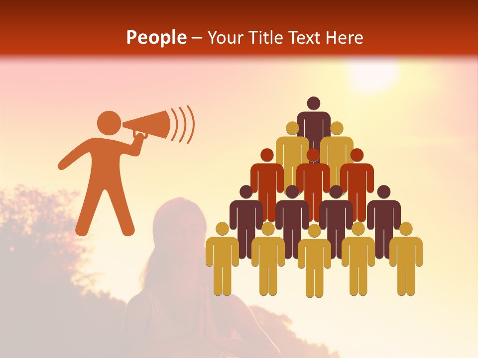 Outdoors Life Relaxation PowerPoint Template