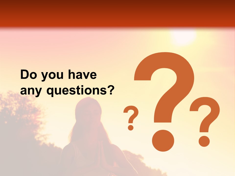 Outdoors Life Relaxation PowerPoint Template