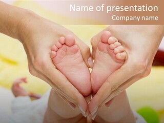 Tiny Baby Delicate PowerPoint Template