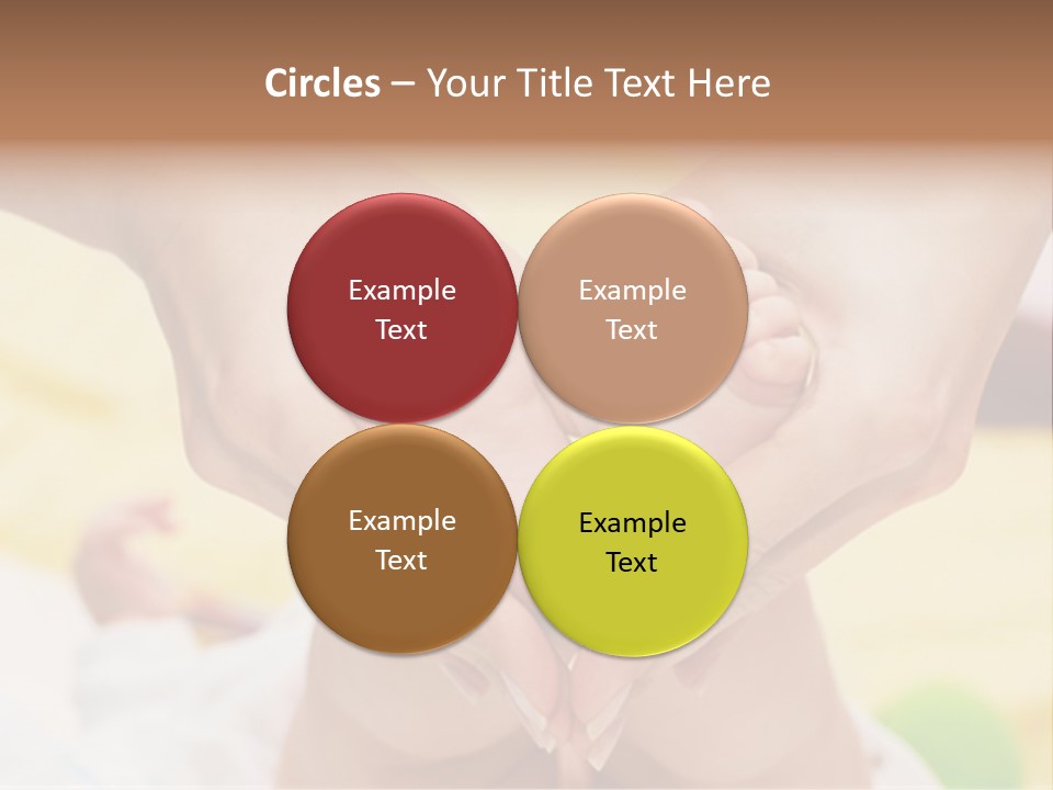 Tiny Baby Delicate PowerPoint Template