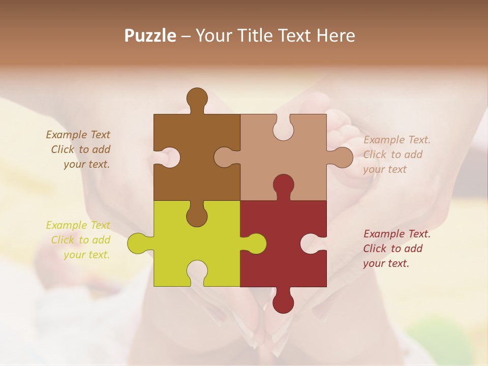 Tiny Baby Delicate PowerPoint Template