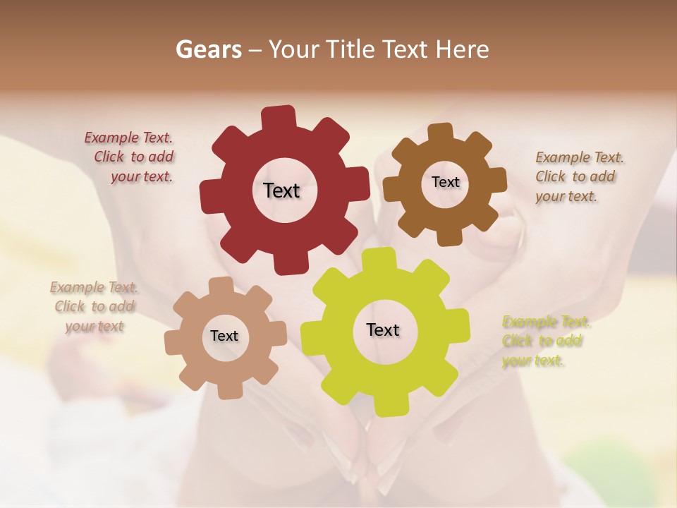 Tiny Baby Delicate PowerPoint Template