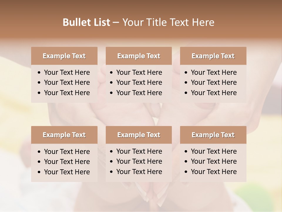 Tiny Baby Delicate PowerPoint Template