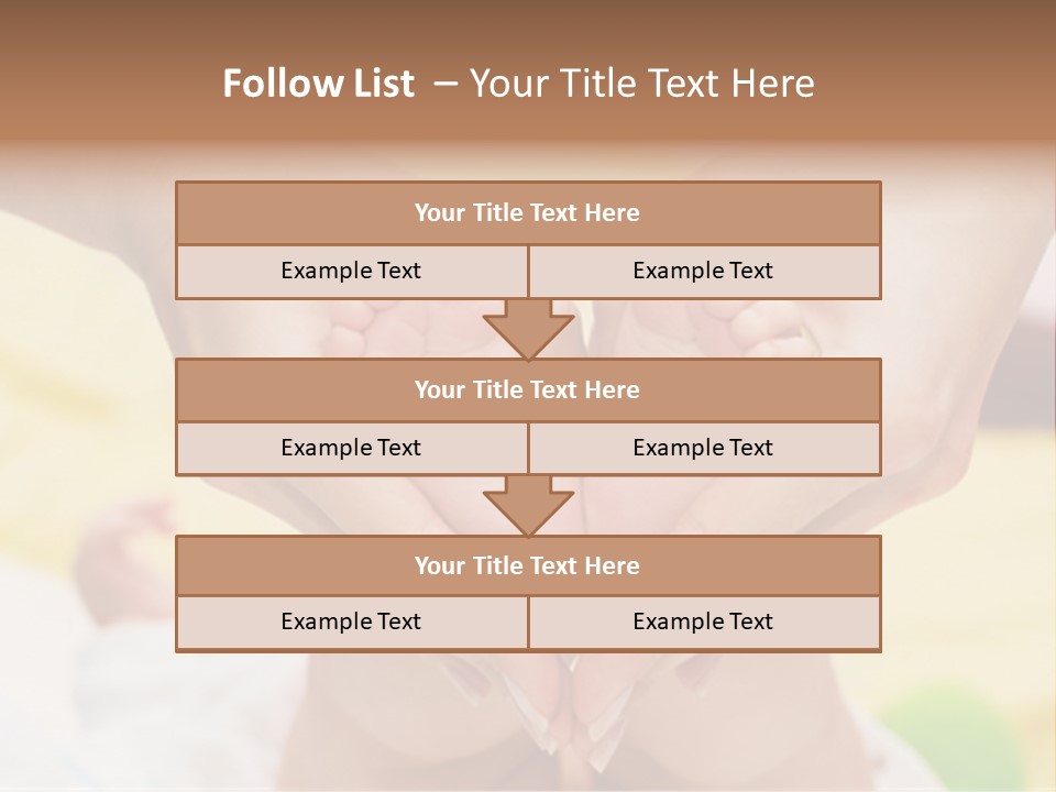 Tiny Baby Delicate PowerPoint Template