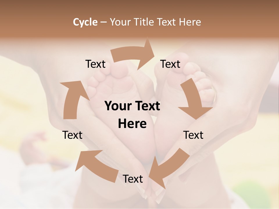 Tiny Baby Delicate PowerPoint Template