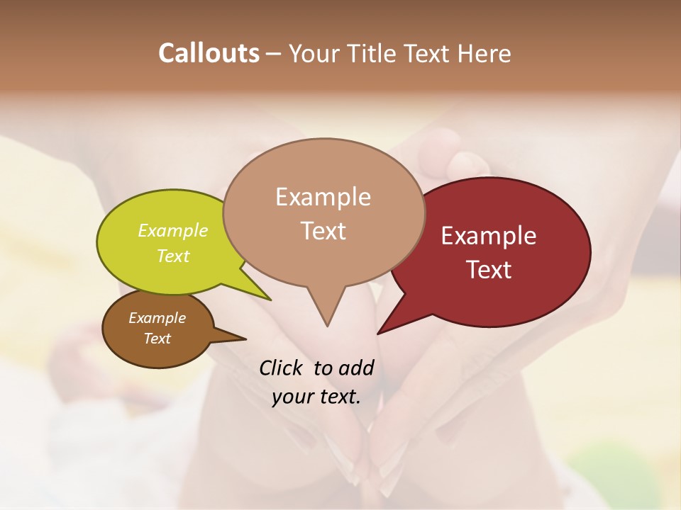 Tiny Baby Delicate PowerPoint Template