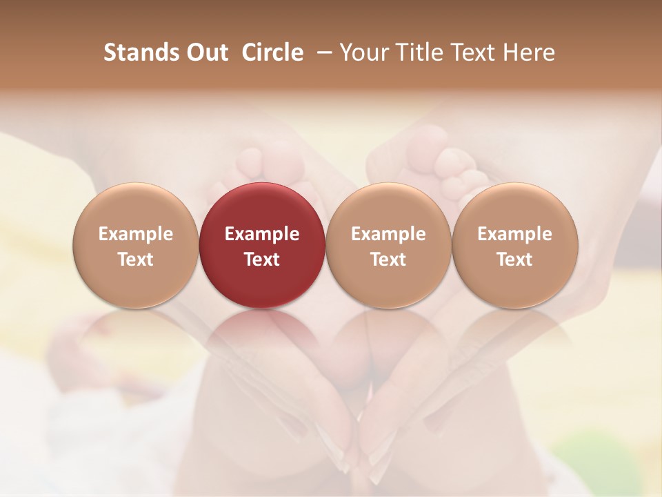 Tiny Baby Delicate PowerPoint Template