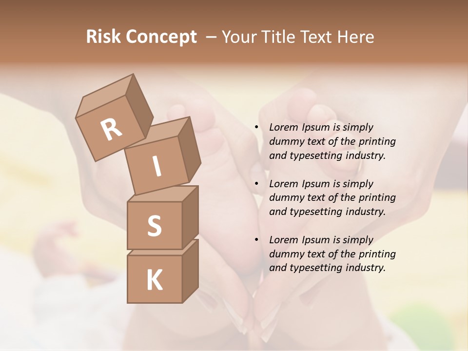 Tiny Baby Delicate PowerPoint Template