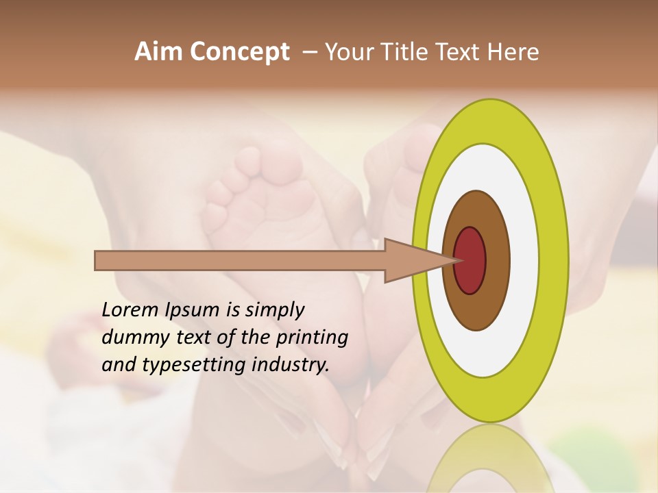 Tiny Baby Delicate PowerPoint Template