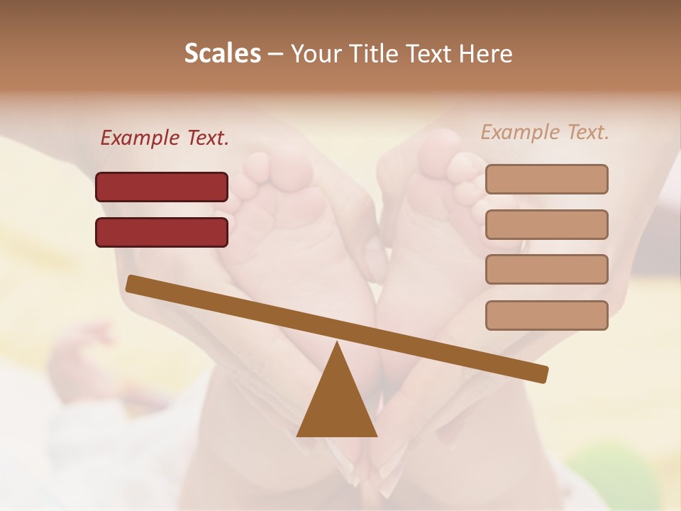 Tiny Baby Delicate PowerPoint Template