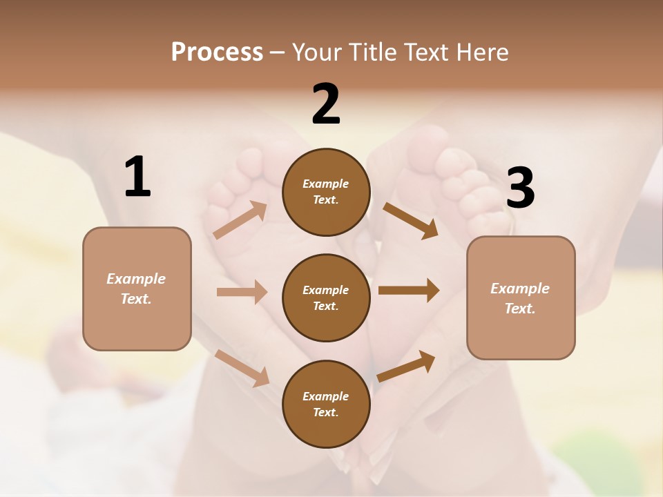 Tiny Baby Delicate PowerPoint Template