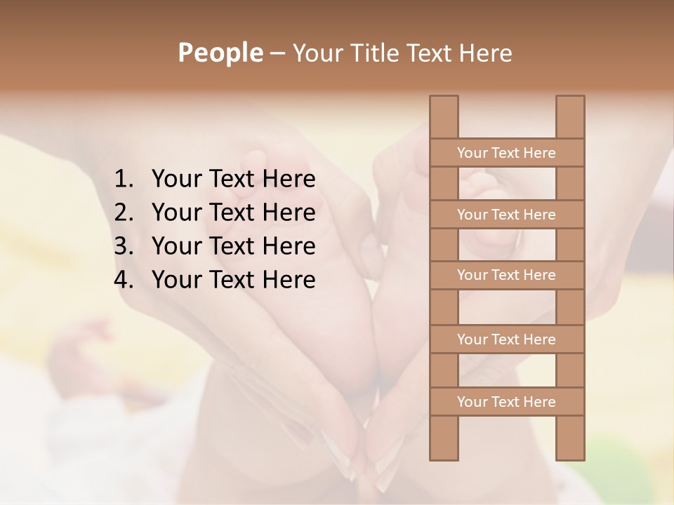 Tiny Baby Delicate PowerPoint Template