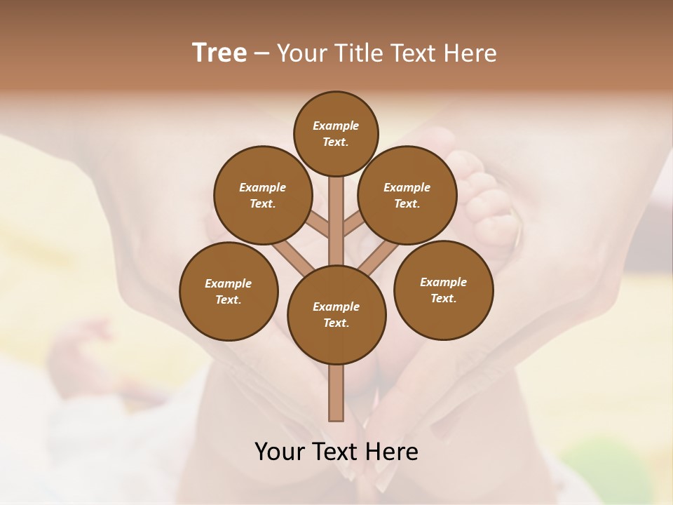 Tiny Baby Delicate PowerPoint Template