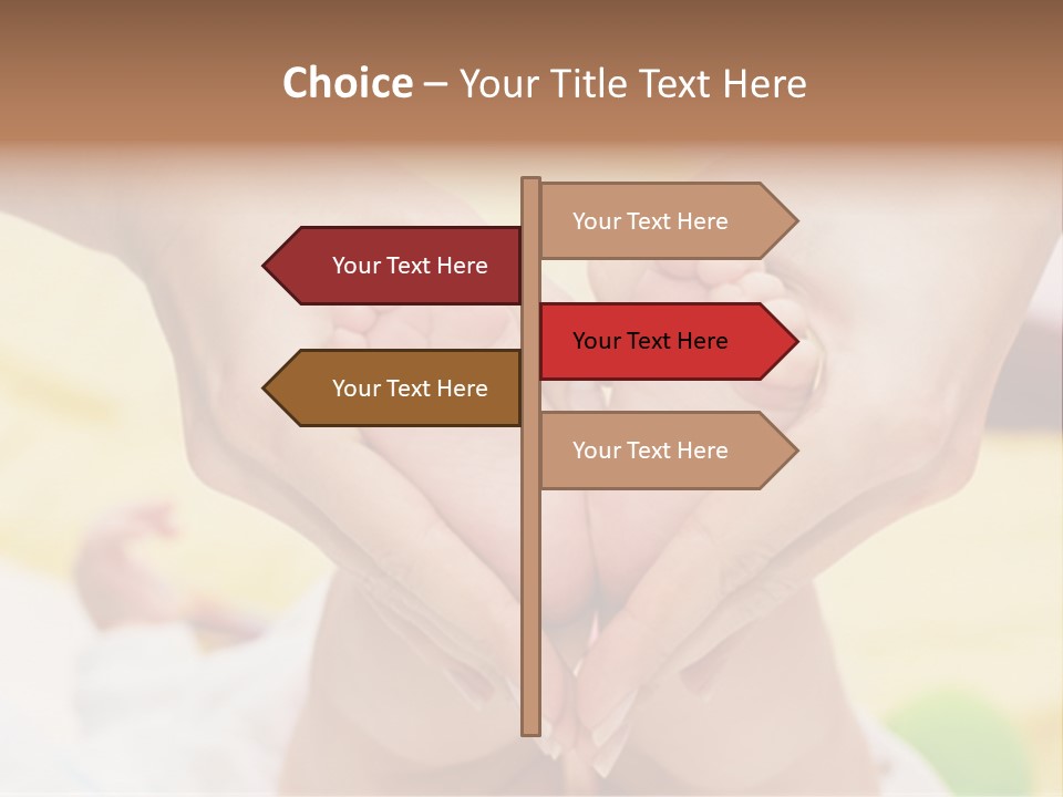 Tiny Baby Delicate PowerPoint Template