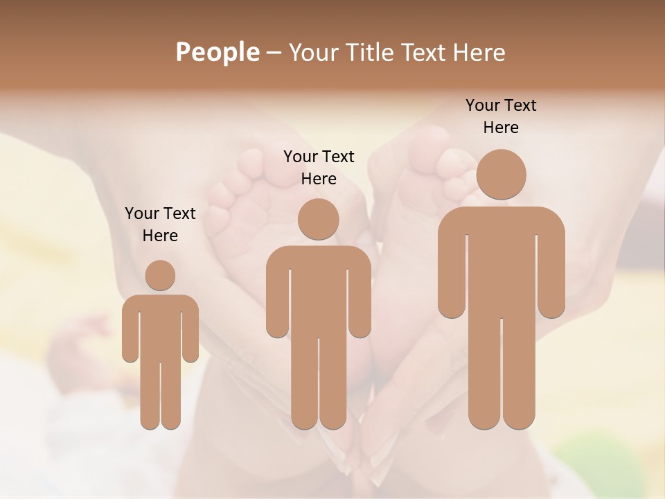 Tiny Baby Delicate PowerPoint Template