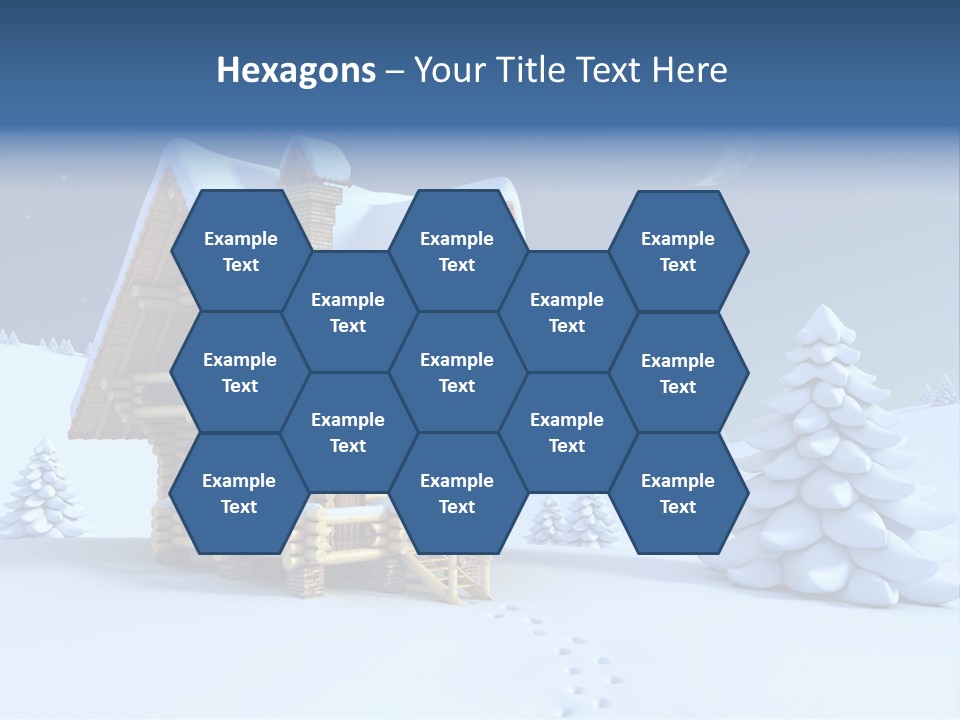 Rural Pine Tree PowerPoint Template