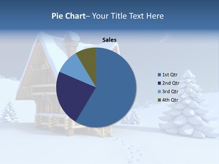 Rural Pine Tree PowerPoint Template