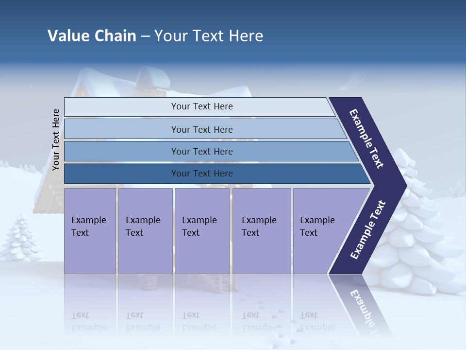 Rural Pine Tree PowerPoint Template