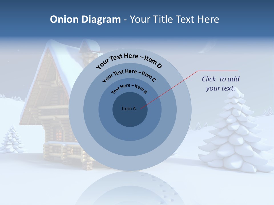 Rural Pine Tree PowerPoint Template