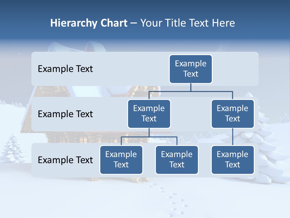 Rural Pine Tree PowerPoint Template