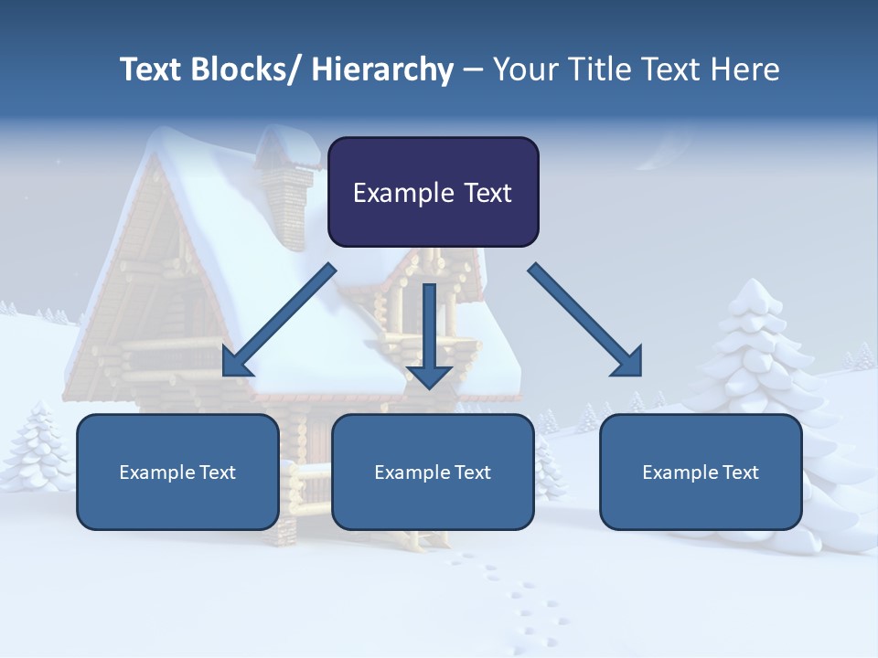 Rural Pine Tree PowerPoint Template