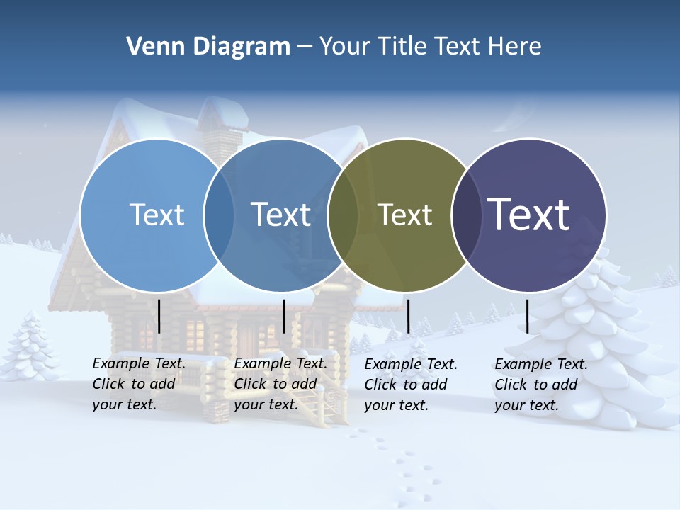 Rural Pine Tree PowerPoint Template
