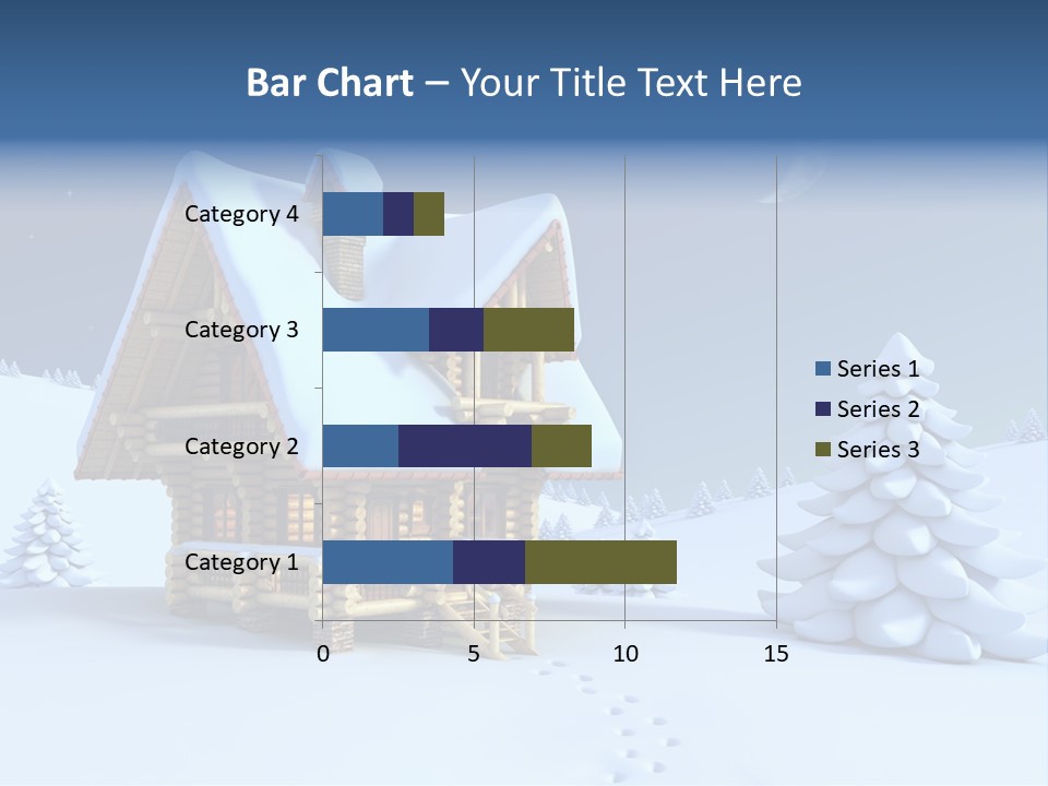 Rural Pine Tree PowerPoint Template