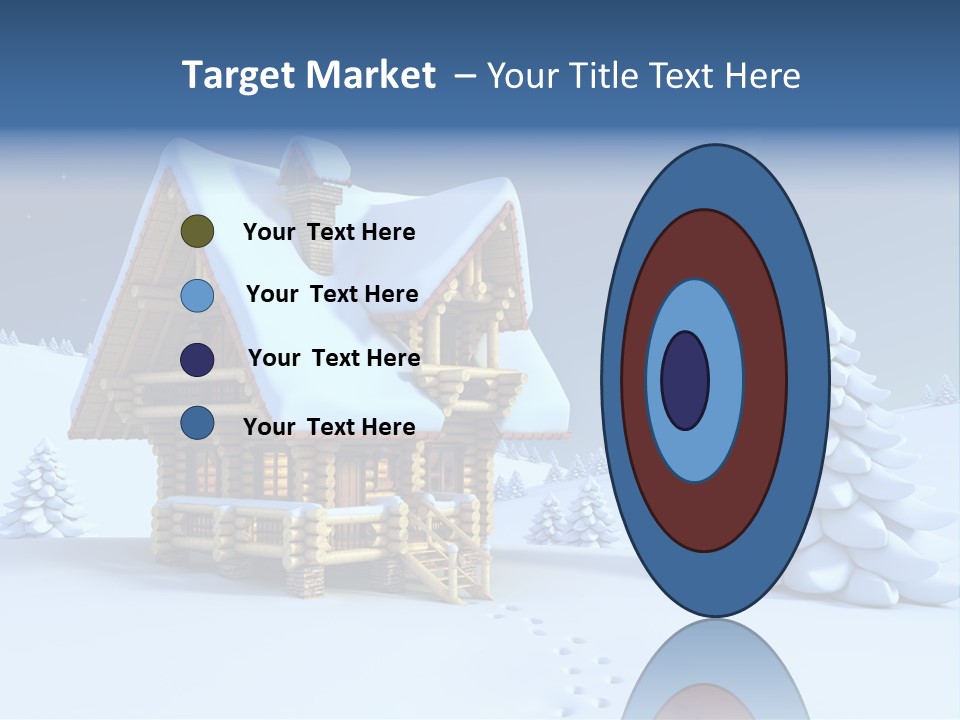 Rural Pine Tree PowerPoint Template