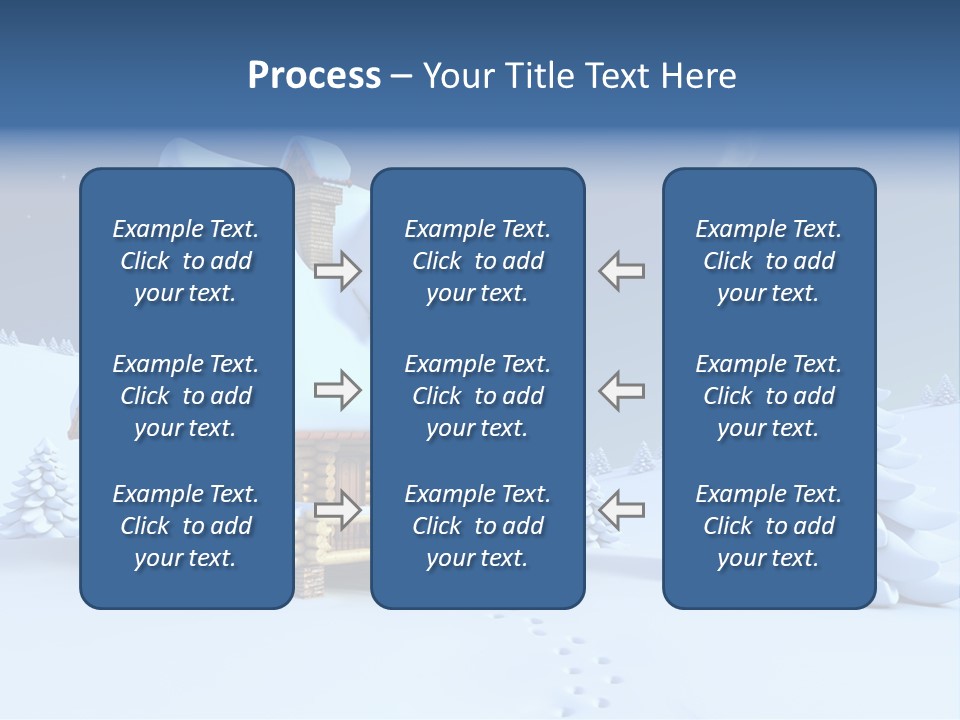 Rural Pine Tree PowerPoint Template