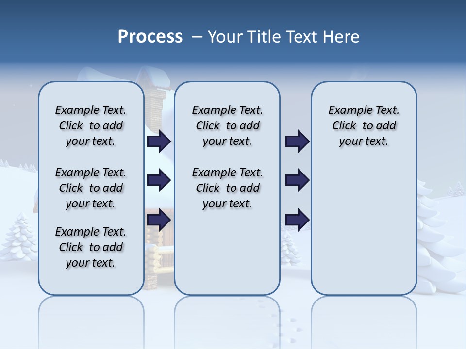 Rural Pine Tree PowerPoint Template