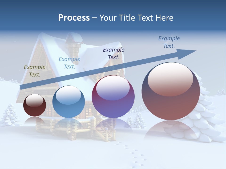 Rural Pine Tree PowerPoint Template